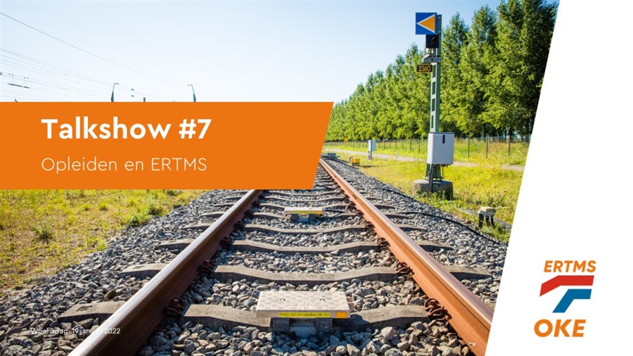 Bericht Kijk terug | Online Talkshow #7 Opleiden en ERTMS bekijken